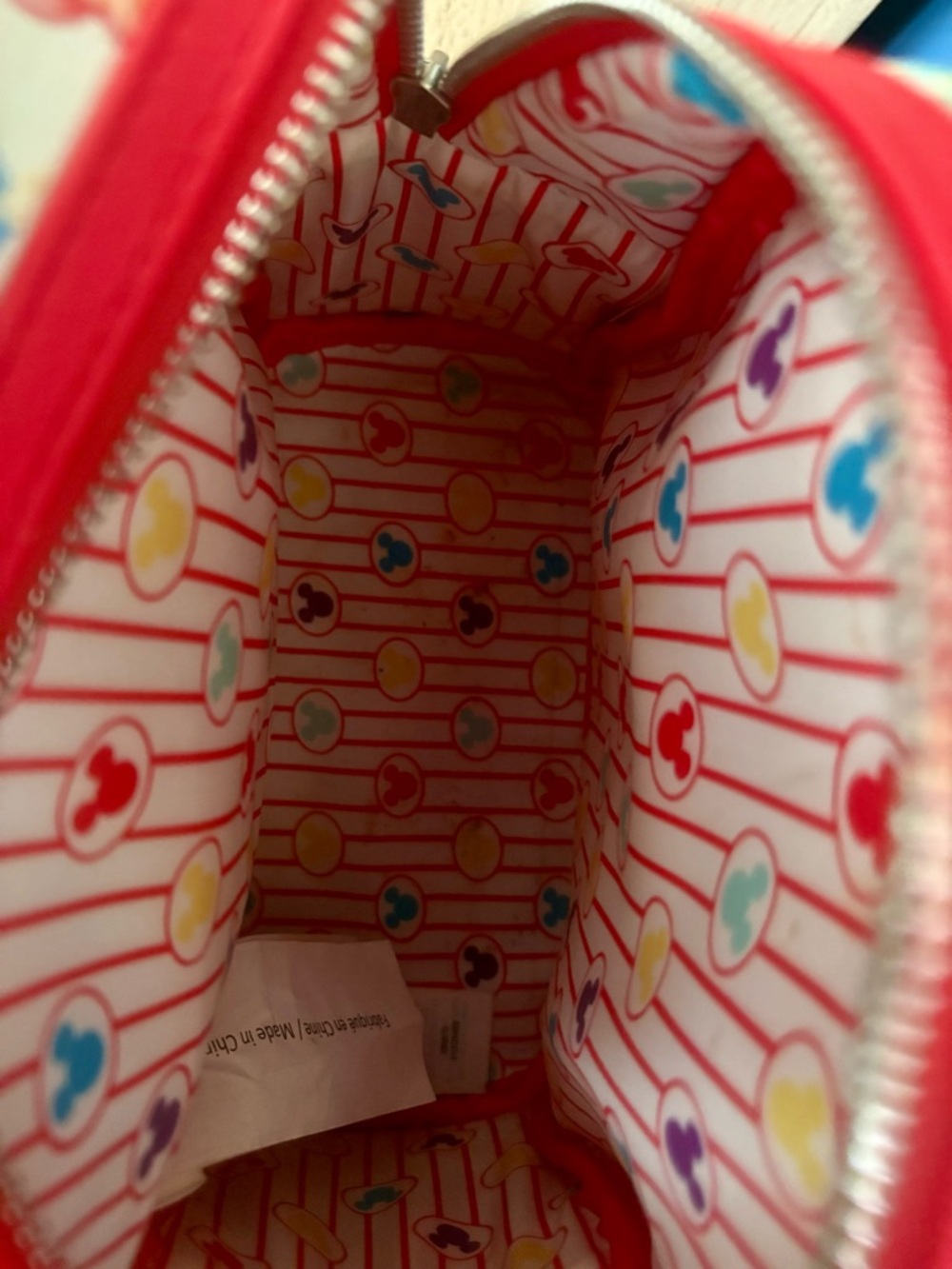 Disney Parks Loungefly Mickey Mouse Ballon Popcorn Mini Backpack - Picture 4 of 6